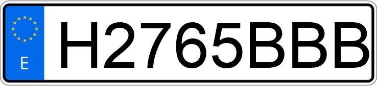 Numer rejestracyjny H2765BBB posiada MERCEDES 220 (105) Numer rejestracyjny H2765BBB posiada MERCEDES 220 (105)