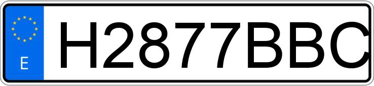 Numer rejestracyjny H2877BBC posiada CITROEN 15