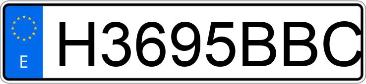 Numer rejestracyjny H3695BBC posiada WILLYS CJ3 Numer rejestracyjny H3695BBC posiada WILLYS CJ3