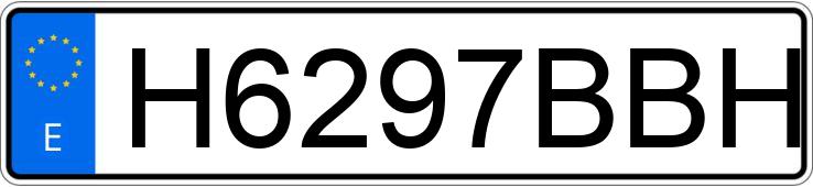 Numer rejestracyjny H6297BBH posiada RENAULT 5