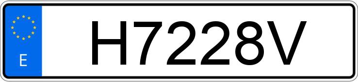 Numer rejestracyjny H7228V posiada HYUNDAI ACCENT Numer rejestracyjny H7228V posiada HYUNDAI ACCENT