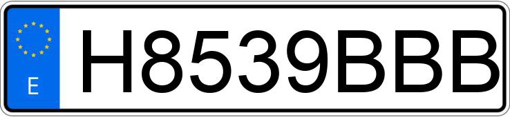 Numer rejestracyjny H8539BBB posiada OPEL OMEGA Numer rejestracyjny H8539BBB posiada OPEL OMEGA