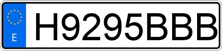 Numer rejestracyjny H9295BBB posiada CADILLAC DEVILLE