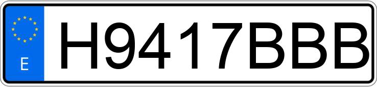 Numer rejestracyjny H9417BBB posiada CHEVROLET-GM CAPRICE 5.0 V8 COUPE Numer rejestracyjny H9417BBB posiada CHEVROLET-GM CAPRICE 5.0 V8 COUPE