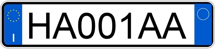 Numer rejestracyjny HA001AA posiada MERCEDES EQE