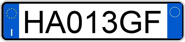 Numer rejestracyjny HA013GF posiada BMW X1