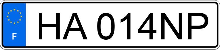Die Registrierungsnummer HA014NP hat VOLKSWAGEN TAIGO