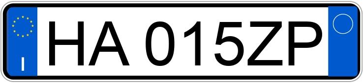 Numer rejestracyjny HA015ZP posiada MERCEDES Classe A