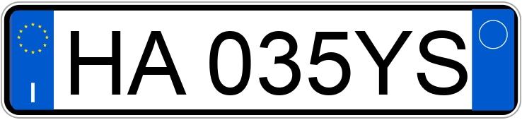 Numer rejestracyjny HA035YS posiada MERCEDES GLA Numer rejestracyjny HA035YS posiada MERCEDES GLA