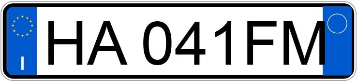 Numer rejestracyjny HA041FM posiada CITROEN C3 2a serie