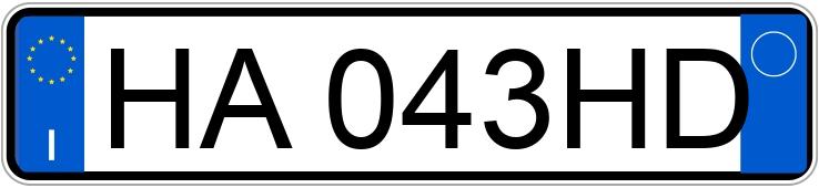 Numer rejestracyjny HA043HD posiada VOLKSWAGEN T-Cross