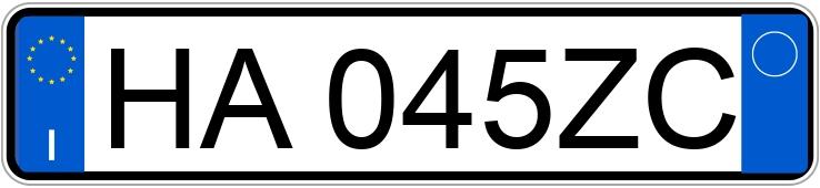 Numer rejestracyjny HA045ZC posiada JEEP Avenger