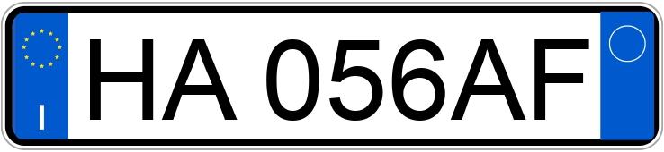 Numer rejestracyjny HA056AF posiada AUDI Q5 3a serie