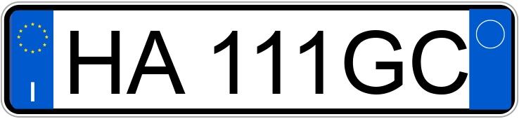 Numer rejestracyjny HA111GC posiada LAND ROVER RR Sport 2a serie Numer rejestracyjny HA111GC posiada LAND ROVER RR Sport 2a serie