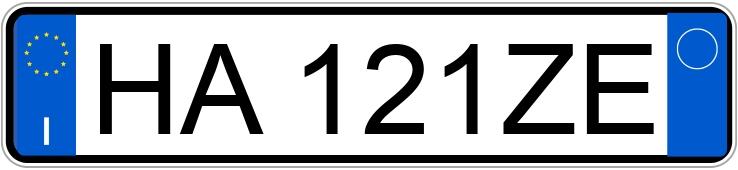 Numer rejestracyjny HA121ZE posiada AUDI Q3 3a serie