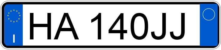 Numer rejestracyjny HA140JJ posiada LOTUS Eletre