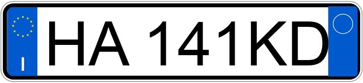 Numer rejestracyjny HA141KD posiada KIA Sportage 5a serie Numer rejestracyjny HA141KD posiada KIA Sportage 5a serie