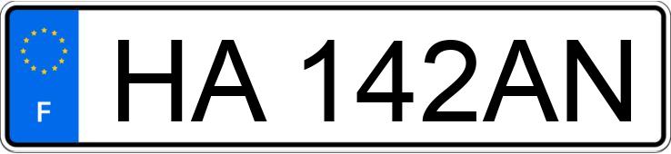 Numer rejestracyjny HA142AN posiada PEUGEOT 308 III 1.6 PHEV 180 ALLURE E-EAT