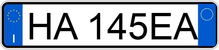 Numer rejestracyjny HA145EA posiada AUDI Q3 2a serie