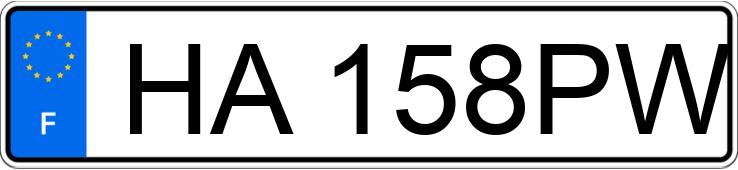 Numer rejestracyjny HA158PW posiada BMW M3