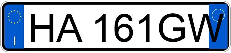 Numer rejestracyjny HA161GW posiada BMW Serie 2 Cpe