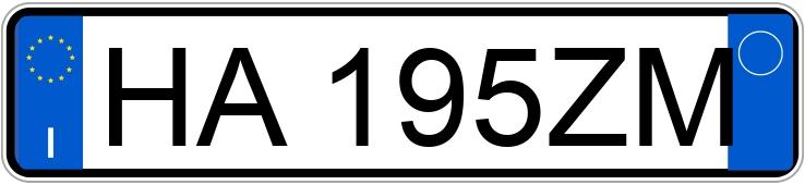 Numer rejestracyjny HA195ZM posiada BMW Serie 2 Cpe