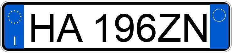 Numer rejestracyjny HA196ZN posiada BMW X4