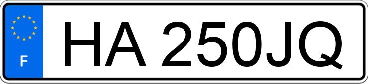 Numer rejestracyjny HA250JQ posiada FORD RANGER IV