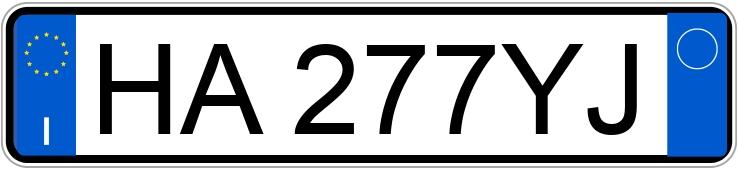 Numer rejestracyjny HA277YJ posiada SEAT Leon 4a serie