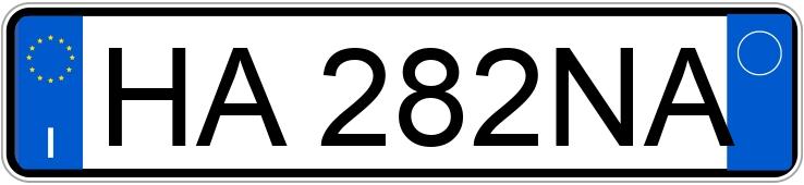 Numer rejestracyjny HA282NA posiada OPEL Corsa 6a serie