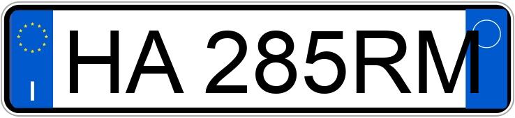 Numer rejestracyjny HA285RM posiada VOLKSWAGEN Polo 6a serie Numer rejestracyjny HA285RM posiada VOLKSWAGEN Polo 6a serie