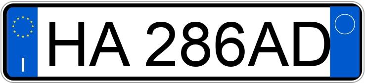 Numer rejestracyjny HA286AD posiada BMW X1