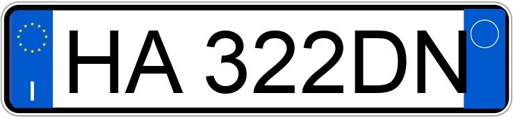 Numer rejestracyjny HA322DN posiada VOLKSWAGEN T-Roc 1a serie