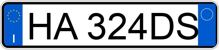 Numer rejestracyjny HA324DS posiada OPEL Corsa 6a serie