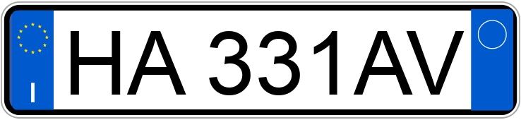 Numer rejestracyjny HA331AV posiada RENAULT Austral
