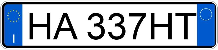 Numer rejestracyjny HA337HT posiada VOLKSWAGEN ID.3 Numer rejestracyjny HA337HT posiada VOLKSWAGEN ID.3