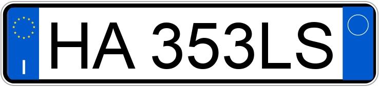 Numer rejestracyjny HA353LS posiada JEEP Renegade