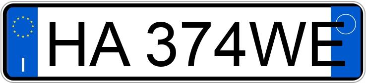 Numer rejestracyjny HA374WE posiada MERCEDES Classe E