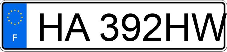 Numer rejestracyjny HA392HW posiada KIA CEED III