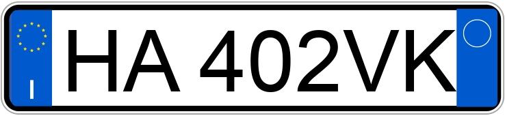 Numer rejestracyjny HA402VK posiada CUPRA Formentor