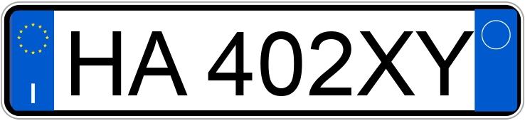 Numer rejestracyjny HA402XY posiada SEAT Arona