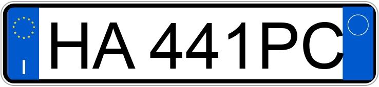 Numer rejestracyjny HA441PC posiada OPEL Corsa 6a serie