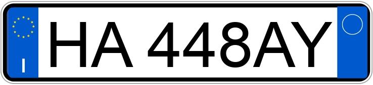 Numer rejestracyjny HA448AY posiada AUDI A3 4a serie Numer rejestracyjny HA448AY posiada AUDI A3 4a serie