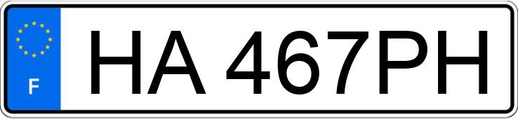 Numer rejestracyjny HA467PH posiada RENAULT CLIO V