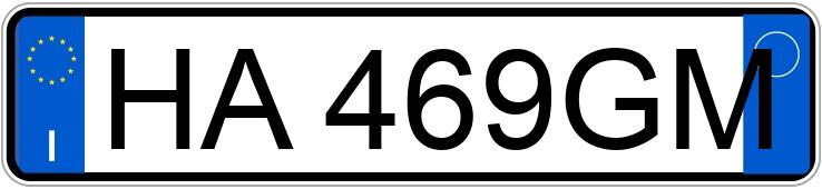 Numer rejestracyjny HA469GM posiada FORD Puma