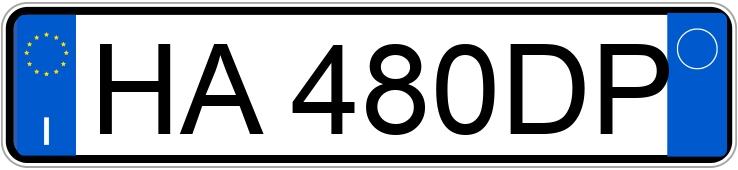 Numer rejestracyjny HA480DP posiada CUPRA Born