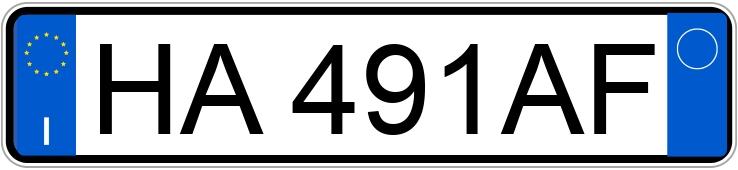 Numer rejestracyjny HA491AF posiada FORD Explorer-E