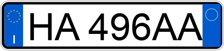 Numer rejestracyjny HA496AA posiada VOLKSWAGEN T-Roc 1a serie