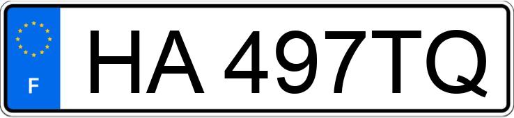 Numer rejestracyjny HA497TQ posiada FORD PUMA II