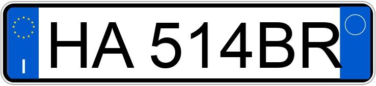 Numer rejestracyjny HA514BR posiada MERCEDES GLA